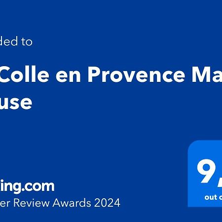 La Colle En Provence Main House Vila Sigonce Exterior foto